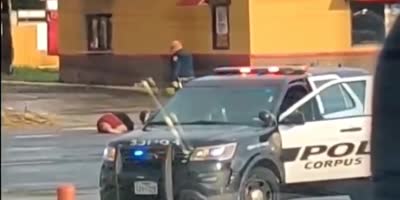 Man Attacks Cop With A Stick Gets Shot Dead (R)