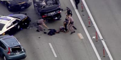 Police Chase In Florida Ends With Crash & Arrest Of 5 Home Invasion Suspects