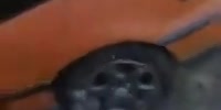 Iidiot destroys his car and almost his life (R)