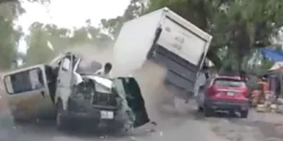Spectacular Crash In Mexico
