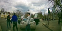 Road Rage Fight In Ukraine