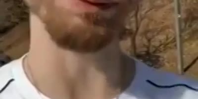 He's happy. U wanna know why?