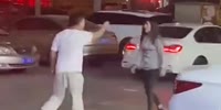 Chinese Couple Fighting