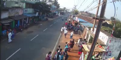 Bus vs. Motorcycle