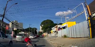 This Delivery Man Gonna Be Late