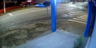 (Short) Ejection From the Blue Car