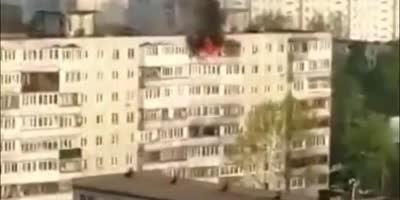 Two Women Jumped To Their Deaths Out Of Burning Building In Russia