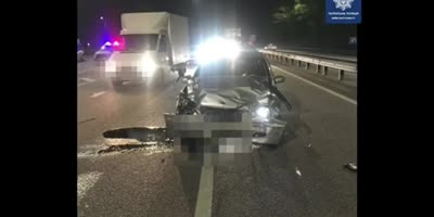 Two Killed in U-turn Accident