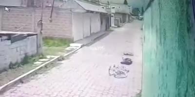One very odd way to go...