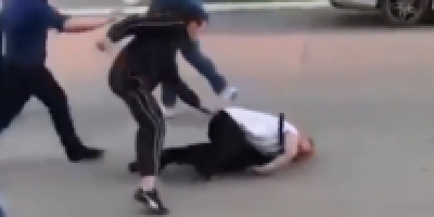 Broken Neck & Other Nasty Things In Dirty Street Fight In Unfriendly Russia