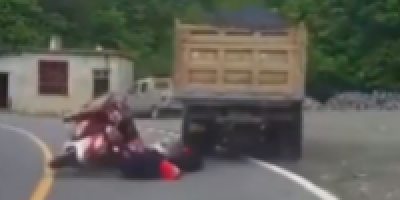 Quick Death On Chinese Country Road