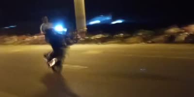 Illegal Street Race Accident