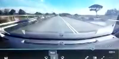 Biker Came Out of Nowhere