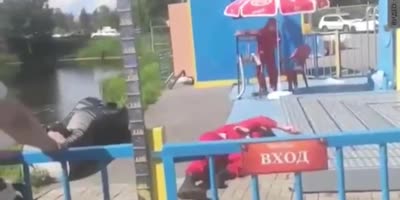Amusement Park Employee Hit By Swing