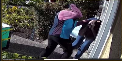 Female Amazon Driver Assaults Elderly Lady Over B Word