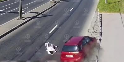 Red Car Kills Woman