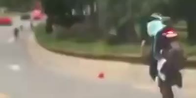 Camera Guy Knew Something Will Happen