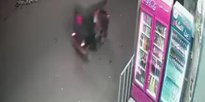 Mowed Down By Rickshaw