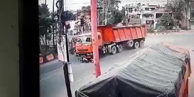The Usual Red Truck Of Death