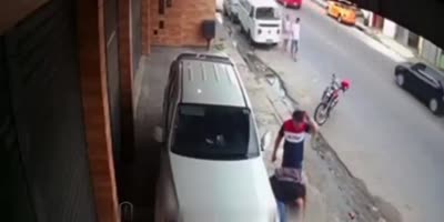 Scumbag abuses wife