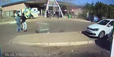 Robbery & Murder Of Cash Transit Guard In South Africa