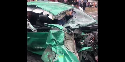 Fatal Taxi Crash in China