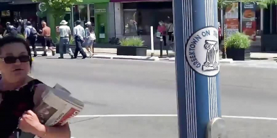 Lady gets Cracked In Broad Daylight