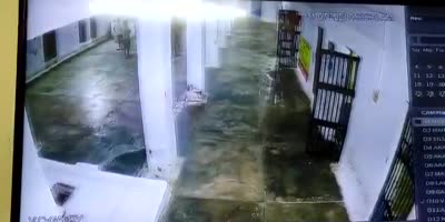 Inmates Injured When Jail Wall Collapses