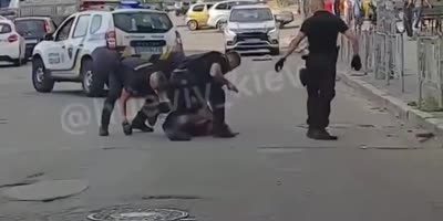 Smart Solution By Ukrainian Cop