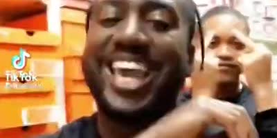 Man throws iced coffee at his boss