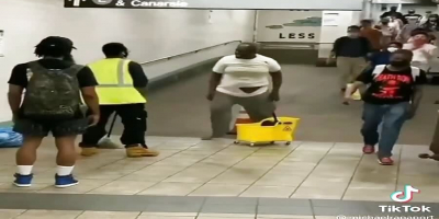 Homie Shits in Janitor's Bucket