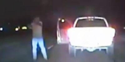 Texas Driver Firing At Cops Gets Shot After Random Chase