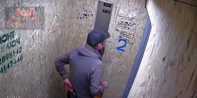 Literally Shitty Video From Russian Elevator