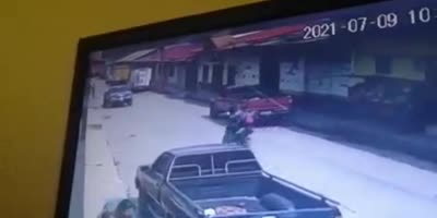 Fiery  Crash