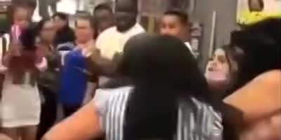 Fight in a cafe