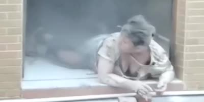 Woman Survives Gas Explosion