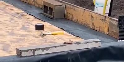 Vanishing worker.