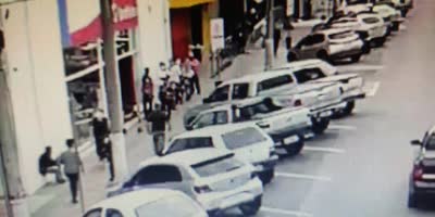 Woman ran over in Brazil