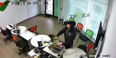 Brazen Robbery In Ukraine