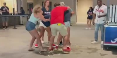 Girls Fight At Braves Game In Atlanta, Arrested