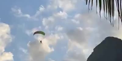 Parachute Close Call