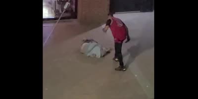 POS Attacks Homeless Man In Canada