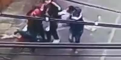 Dude Gets Violently Mugged By Gang Of Amateurs In Colombia