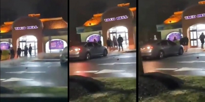Runs people over to get Tacos!