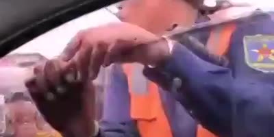 Congo Officer Attacked After Traffic Stop