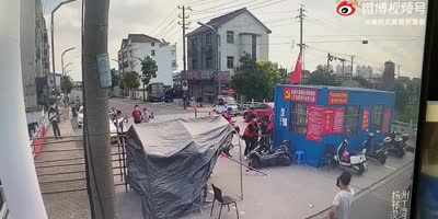 Man Fights COVID Checkpoint Guards