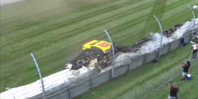 NASCAR Accident Yesterday