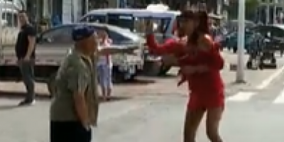 OG Fighting Lady In Red In China