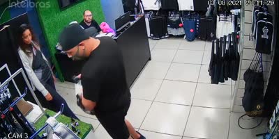 Very Calm Robbery In Brazil