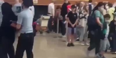 Intoxicated Girl Arrested For Damage An Airport Property In Russia